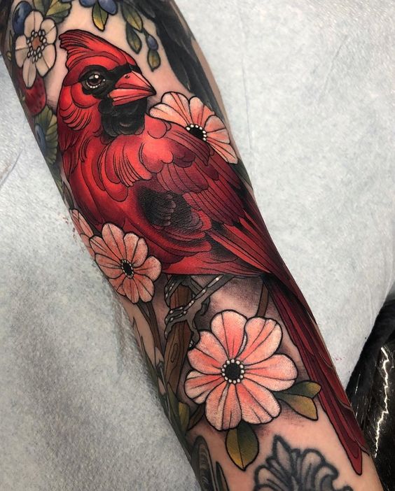 Mind Blowing Cardinal Tattoos