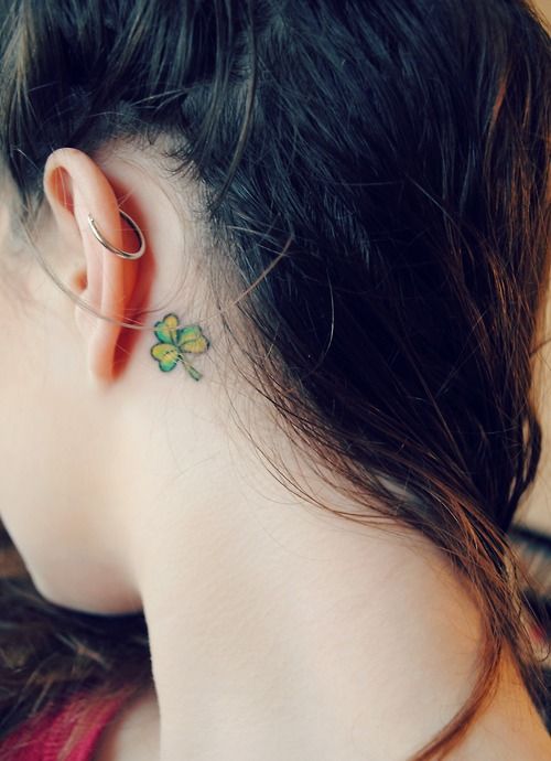 20 Small Shamrock Tattoo Examples