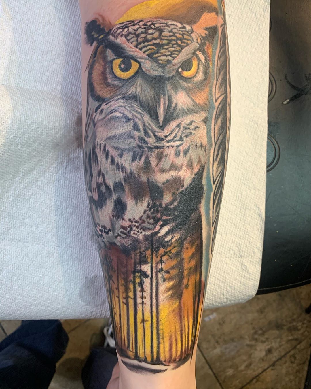 Impressive examples of owl tattoo for men