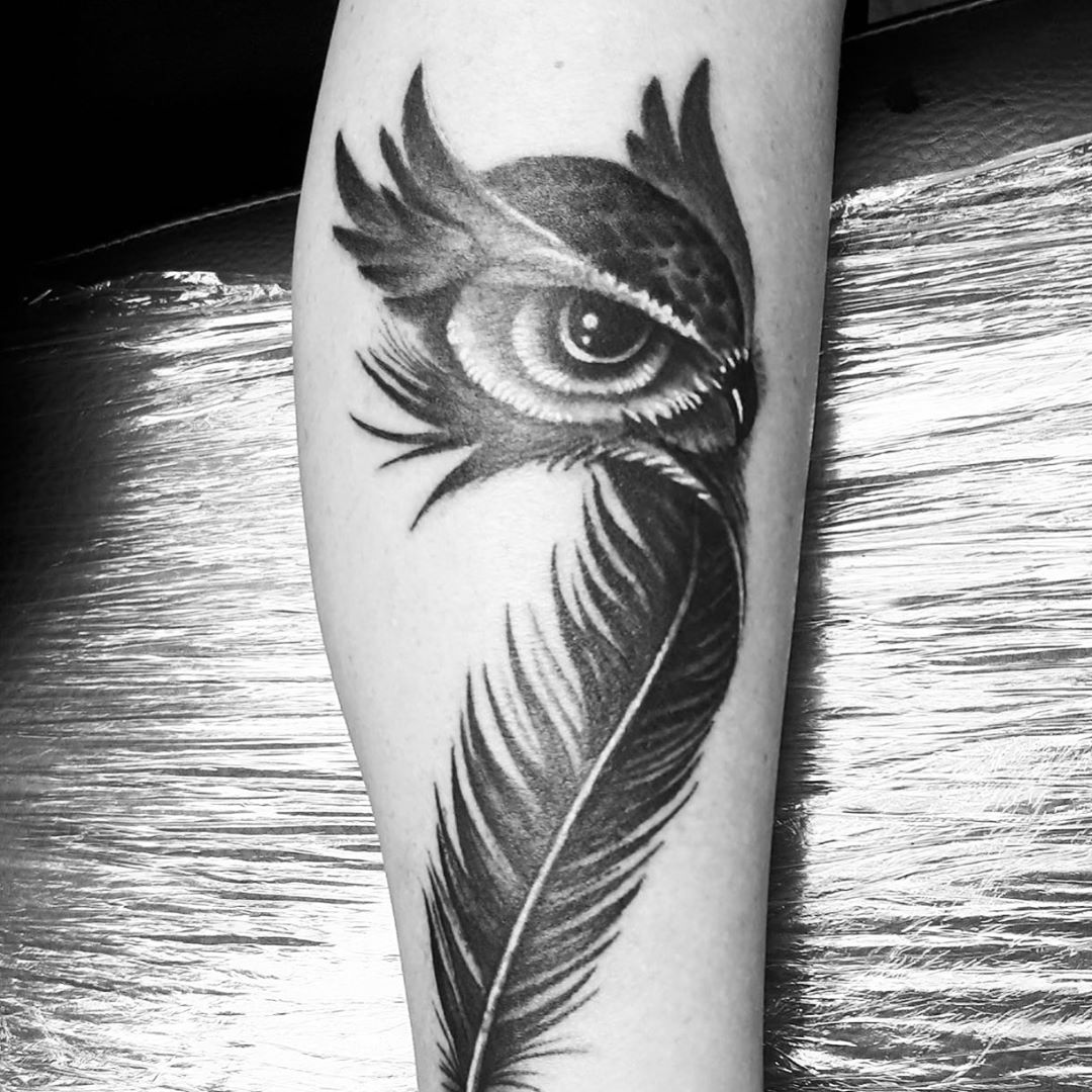 18+ Fascinating images of owl tattoo for women