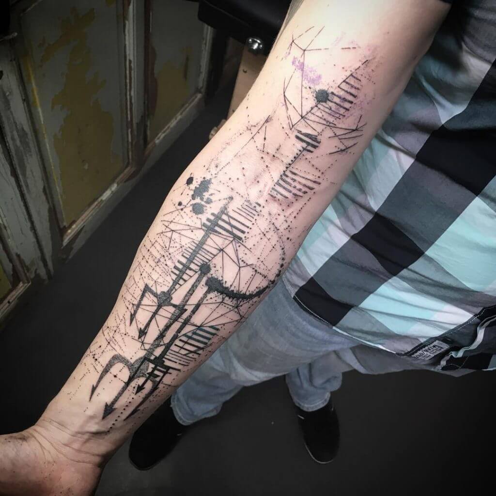 Best body places for abstract geometric tattoo Best body places for abstract geometric tattoo