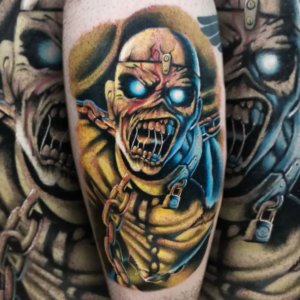 Iron Maiden fans we have a few tattoo designs just for you 1