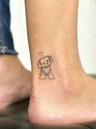 Small ankle tattoos are very attractive for women these days 3