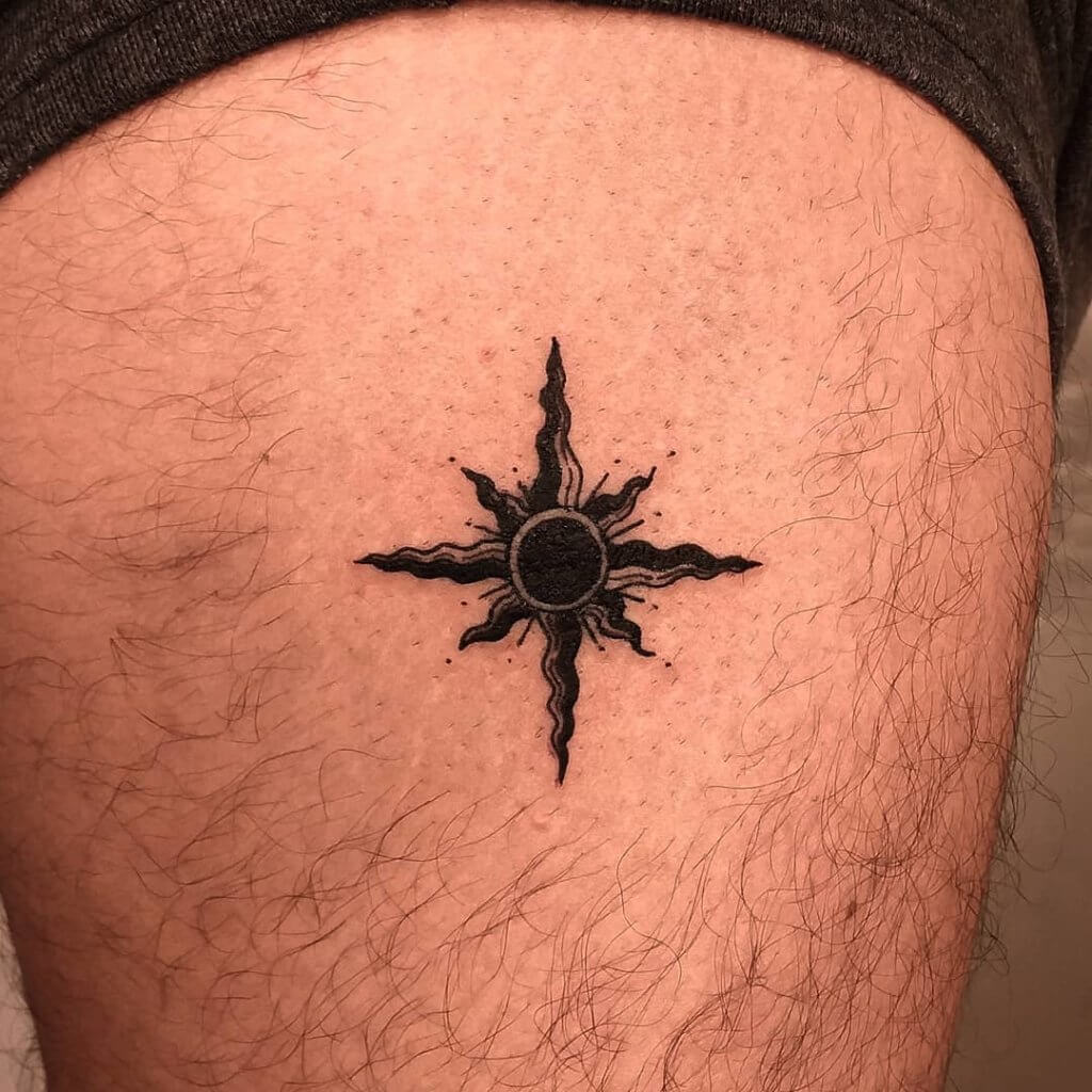 Are you thinking about a black sun tattoo Here are some ideas 2
