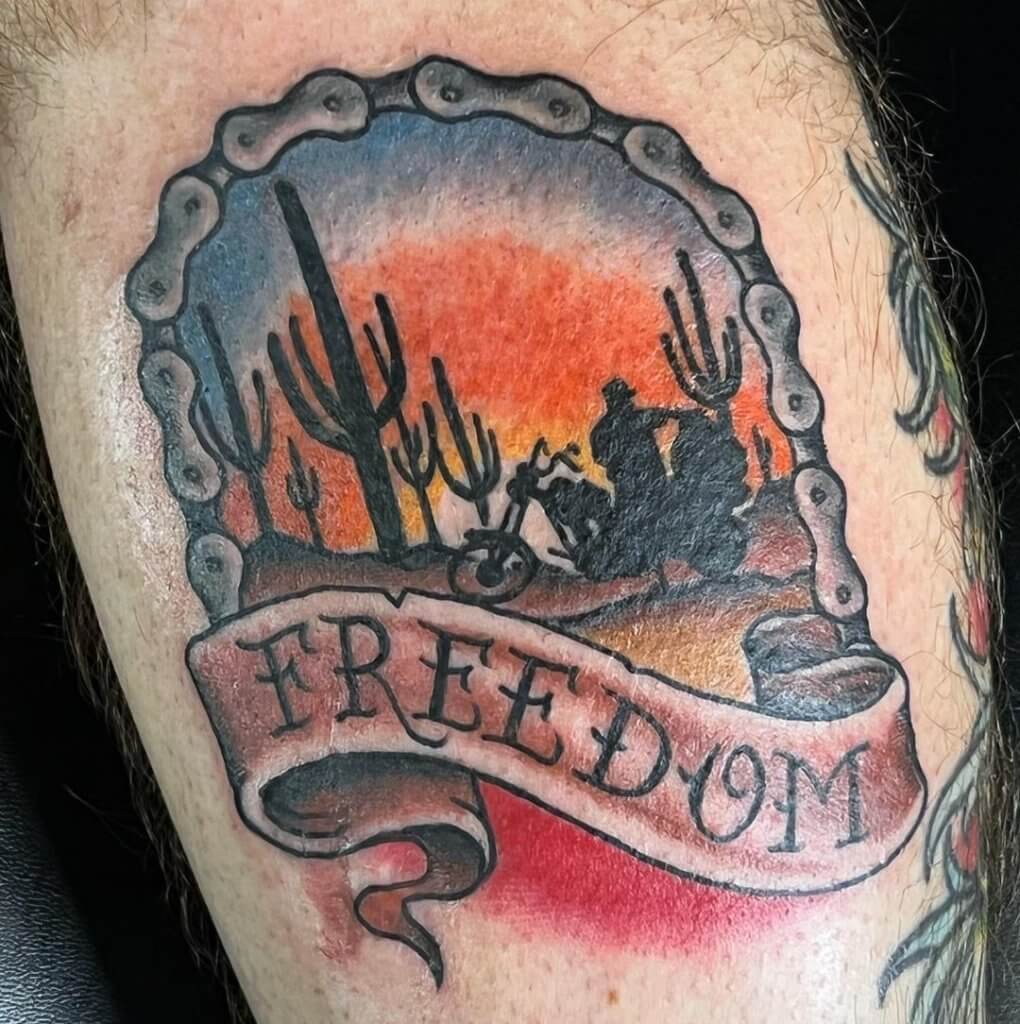 If you are a biker you must have some real biker tattoo 3