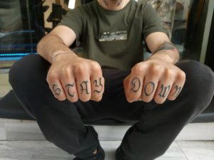 Interesting FINGERS tattoos for men 1