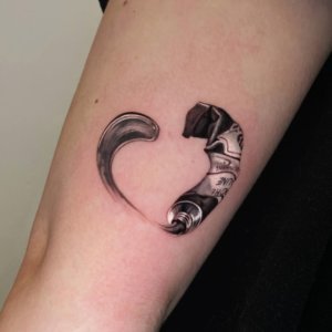 If you are in love or maybe not here are some Heart tattoos suggestion for you 5