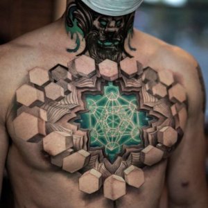 Best 3D tattoos for men 2