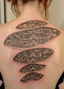 Incredible 3D tattoos for women 1