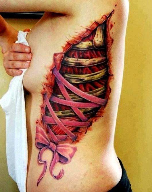 Incredible 3D tattoos for women