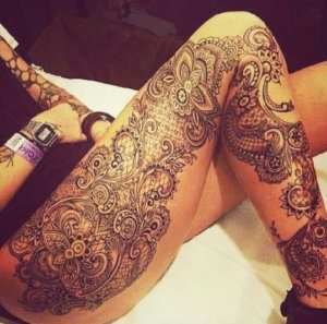 Inspiration for women whole leg tattoos 3