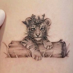 Popular Tiger tattoos for women 2