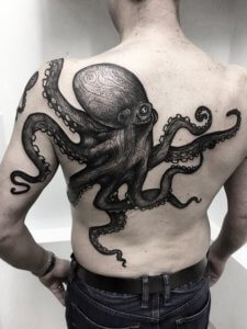 Some great ideas for Octopus tattoos 1