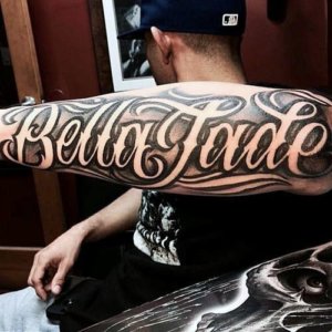 Cool Lettering tattoos 5