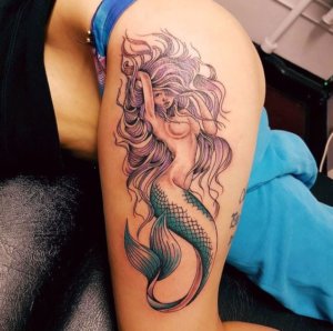 Ideas for Mermaid tattoos 1