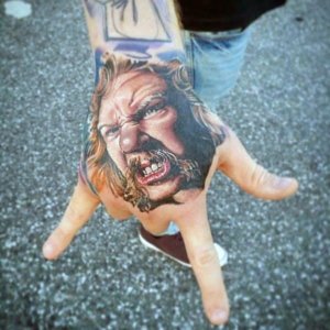Incredible Metallica tattoo designs 1