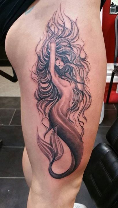 Mermaid tattoos just for men Mermaid tattoos just for men