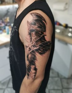 Gladiators were brilliant warriors so here are some warrior gladiator tattoo ideas 5