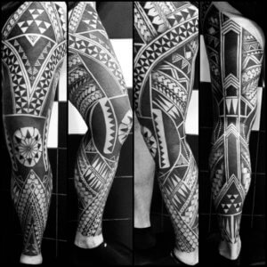 Tribal tattoos may be an good idea if you are looking for full leg tattoos 5