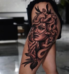 Medusa tattoo - design, ideas and meaning 