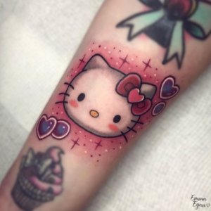 10 Mind blowing Hello Kitty tattoos 1