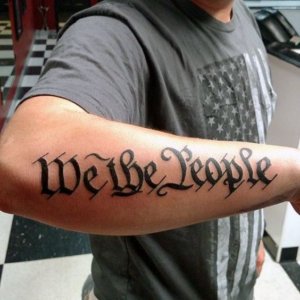 10 Mind blowing We the People tattoos 4