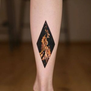 15 Mind blowing flame tattoo designs for women not to miss 6