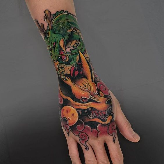 20 Best Shenron tattoos - magical dragon from the anime Dragon Ball 20 Best Shenron tattoos - magical dragon from the anime Dragon Ball