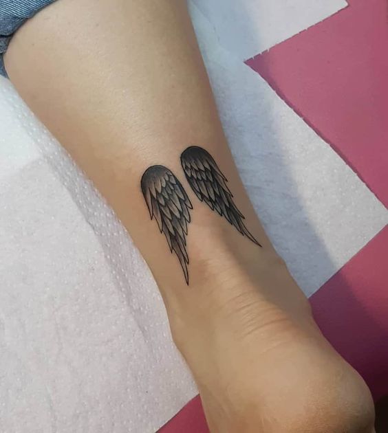 20 Best angel wing tattoos