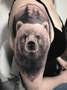 20 Best bear tattoos 9