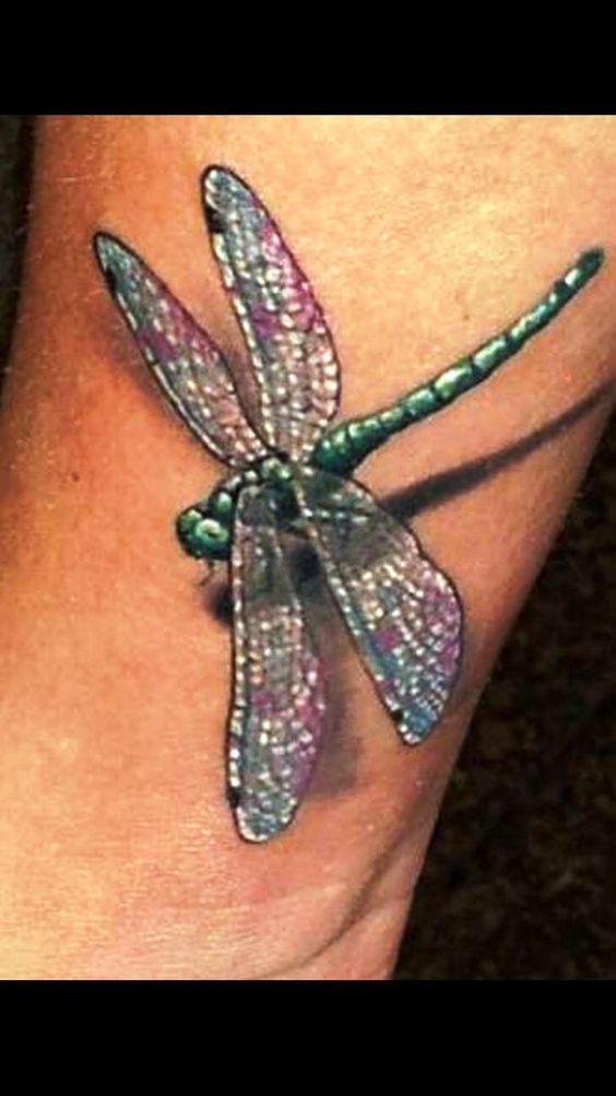 Best realistic dragonfly tattoo to have a look on