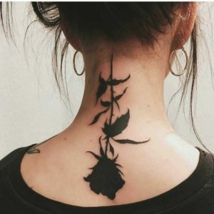 20 Black rose tattoo ideas 17