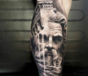 20 Mind blowing God of the sky Zeus tattoos 10