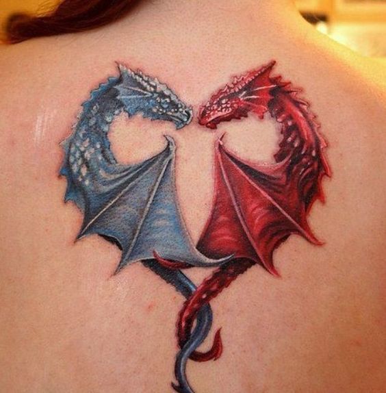 20 adorable dragon tattoo examples for ladies