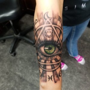 All seeing eye or Eye of Providence represents divine providence is powerful tattoo idea 5