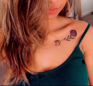 Did you know small aster tattoos can be so breathtaking 1
