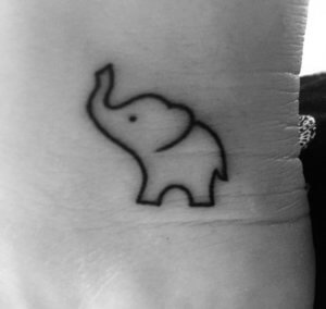 egyptian elephant tattoo