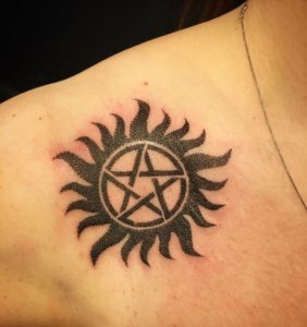 If you cannot imagine supernatural tattoo here are some examples 2
