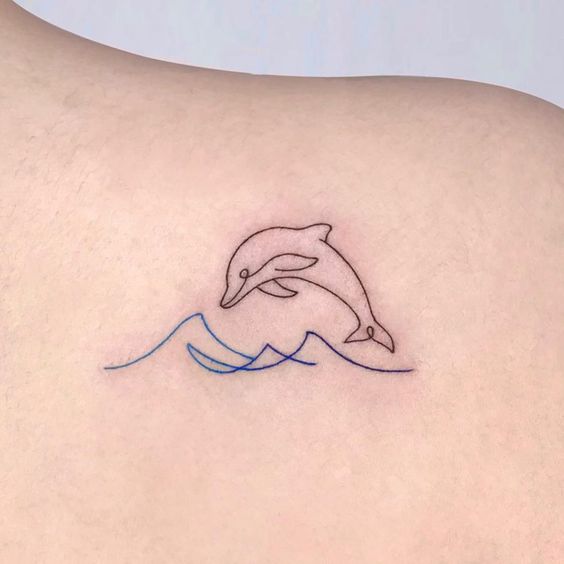 If you like simplicity here are 10 examples of simple dolphin tattoo