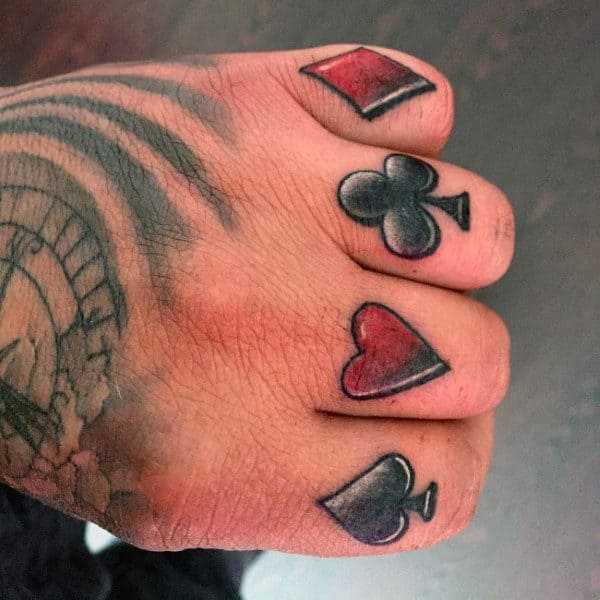 Ladies and Gentlemens here are 20 Mind blowing knuckle tattoo ideas 10