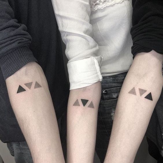 Triangle tattoo on forearm is great opportunity for stunning tattoo