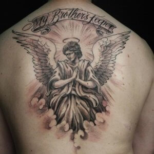 You can express honor to your brothers with tattooed letters My brothers keeper 3
