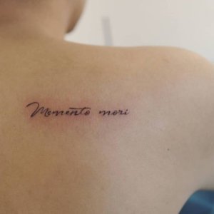 10 awsome minimalist memento mori tattoos 4