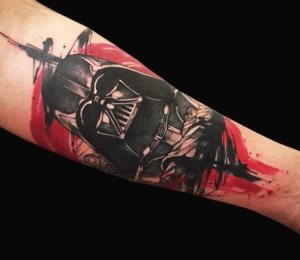 15 Best Darth Vader tattoo ideas for Star Wars funs 10