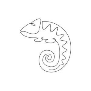 Did you know simple chameleon tattoos can be so badass 4