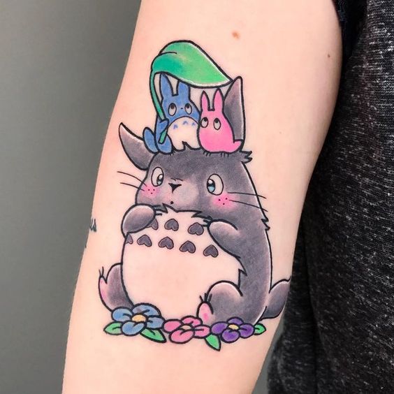 Totoro Tattoo Design Ideas And Meaning Withtatto Com