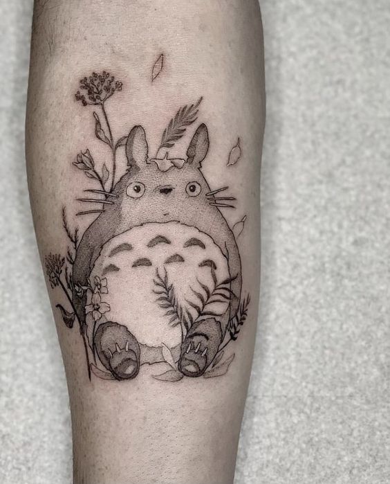 Fun Of The Japanese Cartoons Check These 10 Impressive Totoro Tattoo Ideas