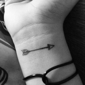 Magic of the arrow wrist tattoo 2