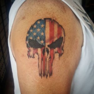 Punisher tattoo - design, ideas and meaning 