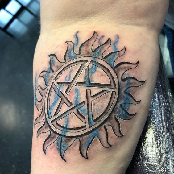 Supernatural tattoos for males